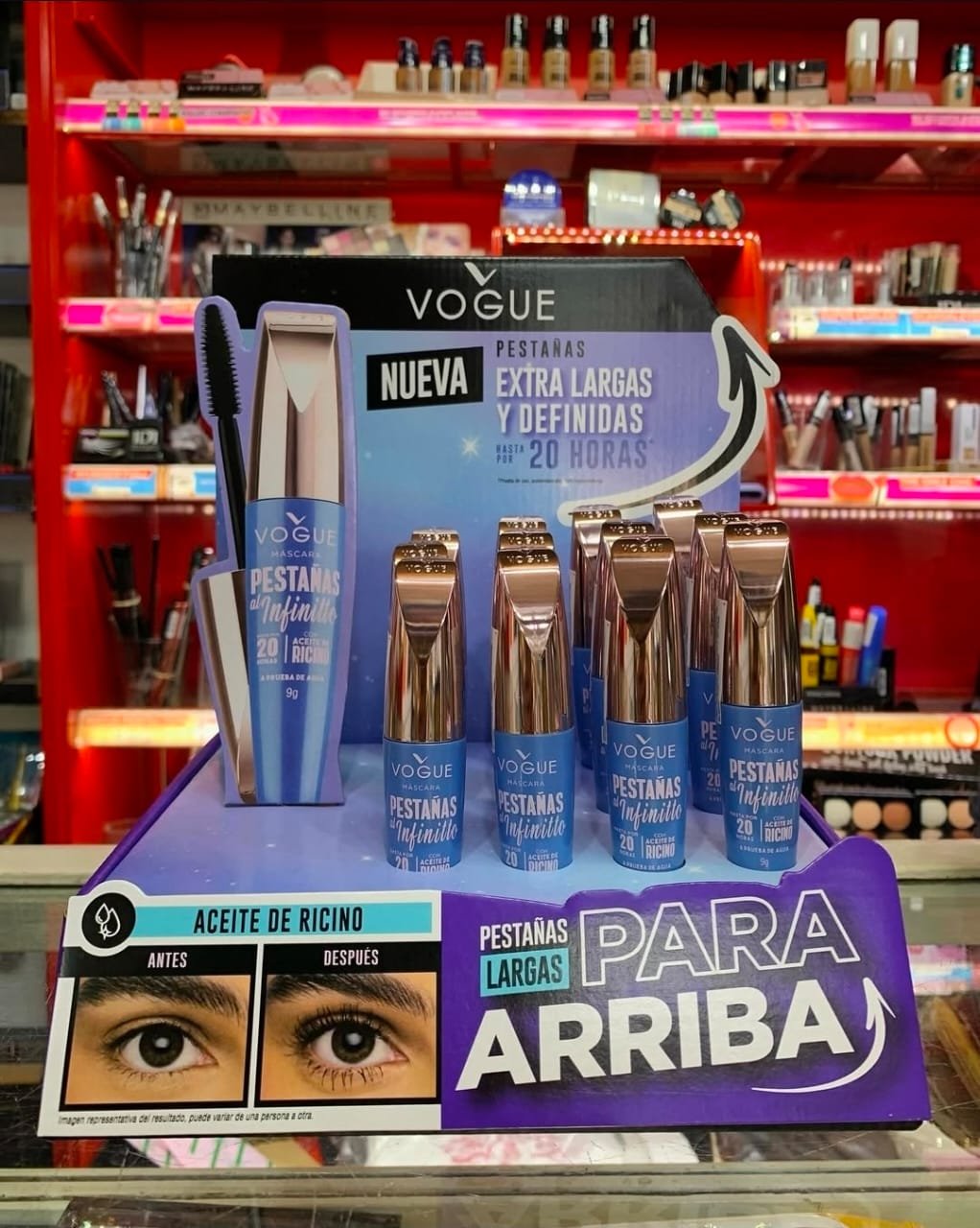 Vogue mascaras pestañas largas